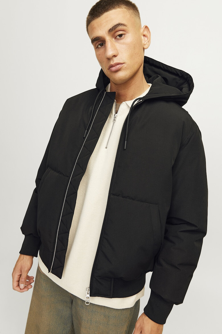 Jack & Jones Geaca bomber cu gluga - Pled.ro