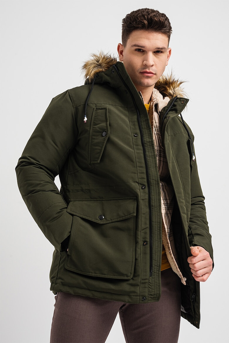 Jack & Jones Geaca parka cu finisaj rezistent la apa Timo - Pled.ro