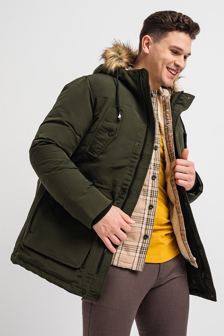 Jack & Jones Geaca parka cu finisaj rezistent la apa Timo - Pled.ro