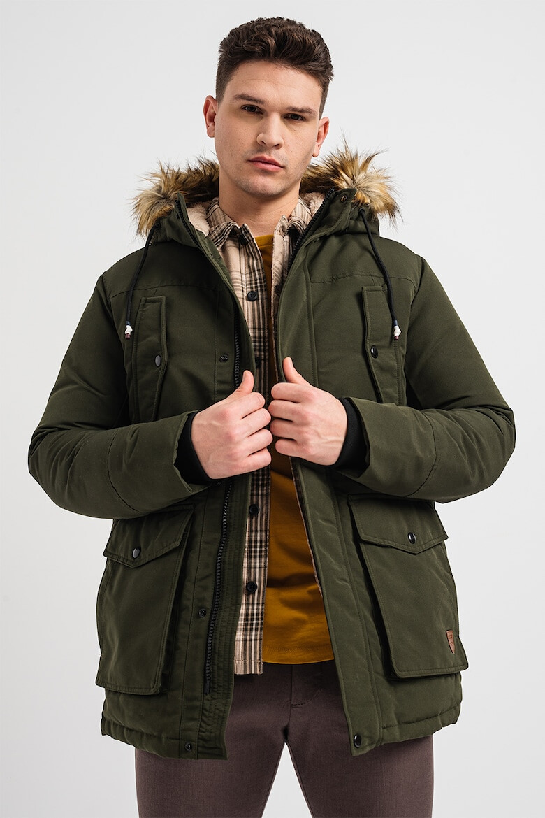 Jack & Jones Geaca parka cu finisaj rezistent la apa Timo - Pled.ro