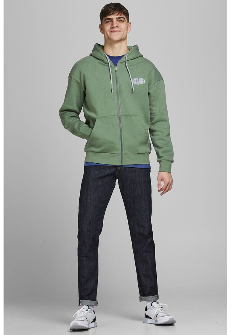 Jack&Jones Hanorac cu fermoar si buzunare - Pled.ro