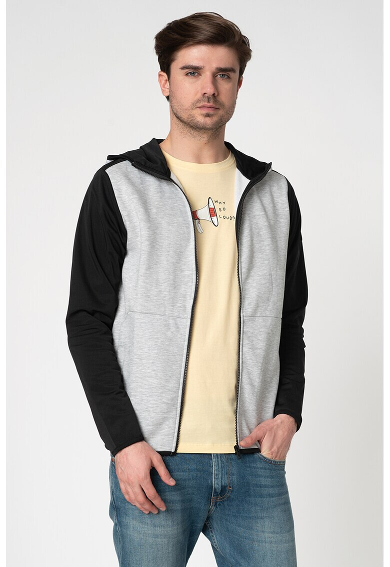 Jack&Jones Hanorac cu fermoar si buzunare laterale - Pled.ro