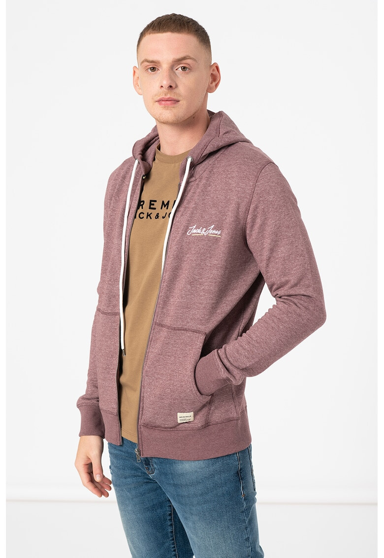 Jack&Jones Hanorac cu fermoar si buzunare laterale Tons - Pled.ro