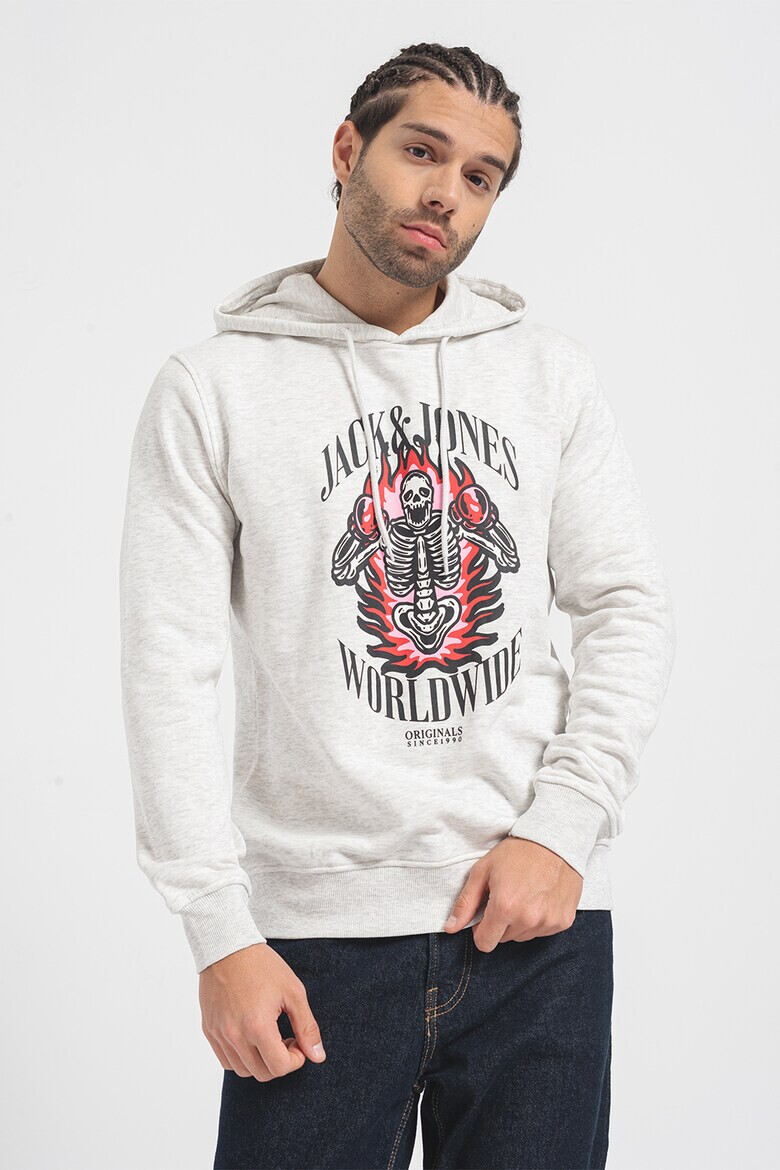 Jack & Jones Hanorac cu imprimeu Daemon - Pled.ro