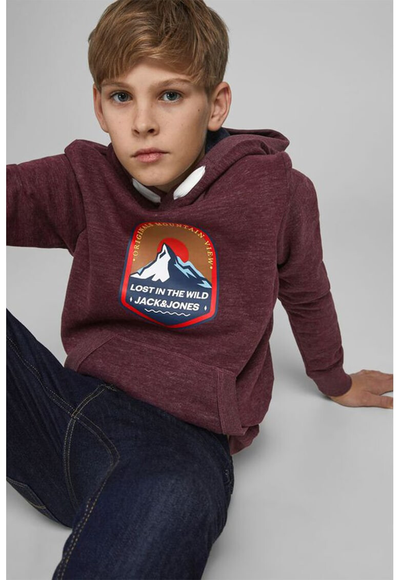 Jack&Jones Hanorac cu imprimeu grafic si logo - Pled.ro