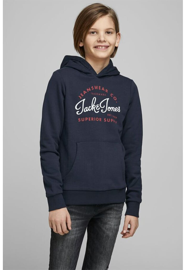 Jack&Jones Hanorac cu imprimeu logo I - Pled.ro