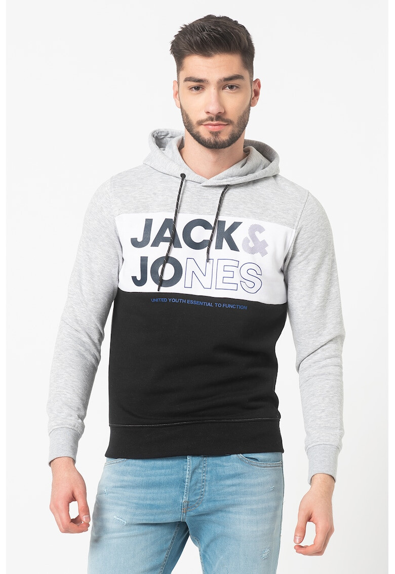 Jack&Jones Hanorac cu imprimeu logo - Pled.ro