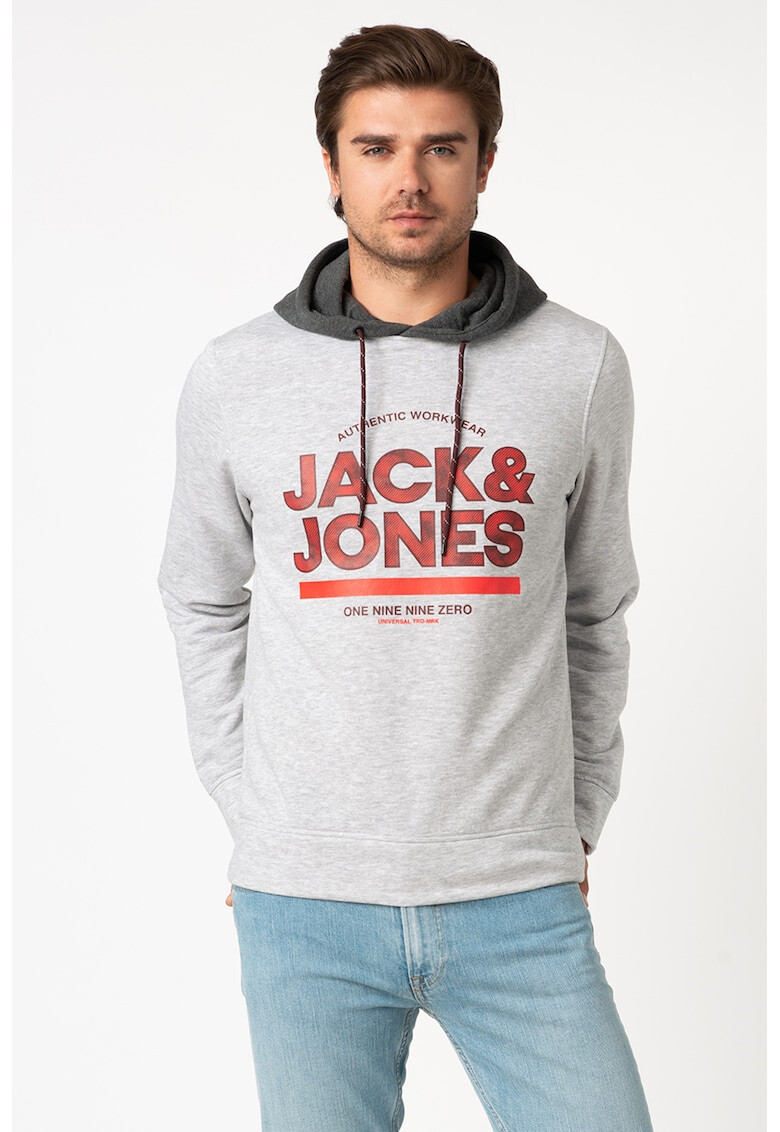 Jack&Jones Hanorac cu imprimeu logo - Pled.ro