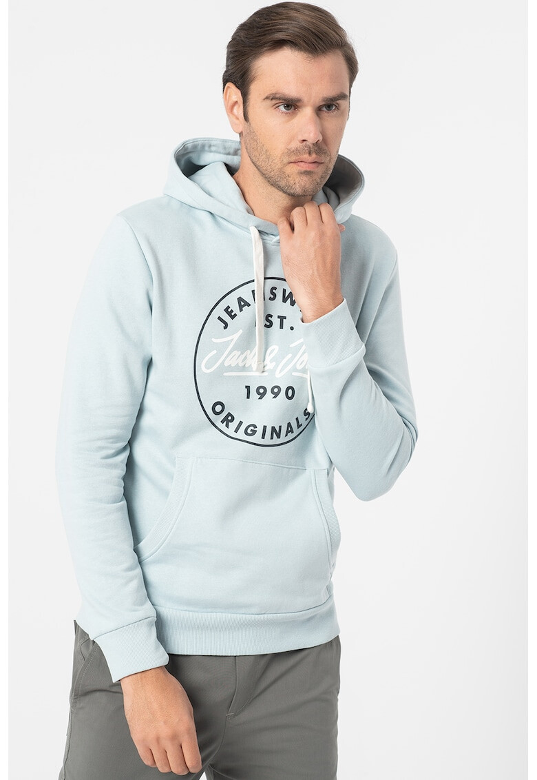 Jack&Jones Hanorac cu imprimeu logo Herro - Pled.ro