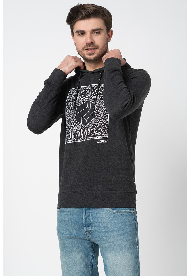 Jack&Jones Hanorac cu imprimeu logo Marlon - Pled.ro