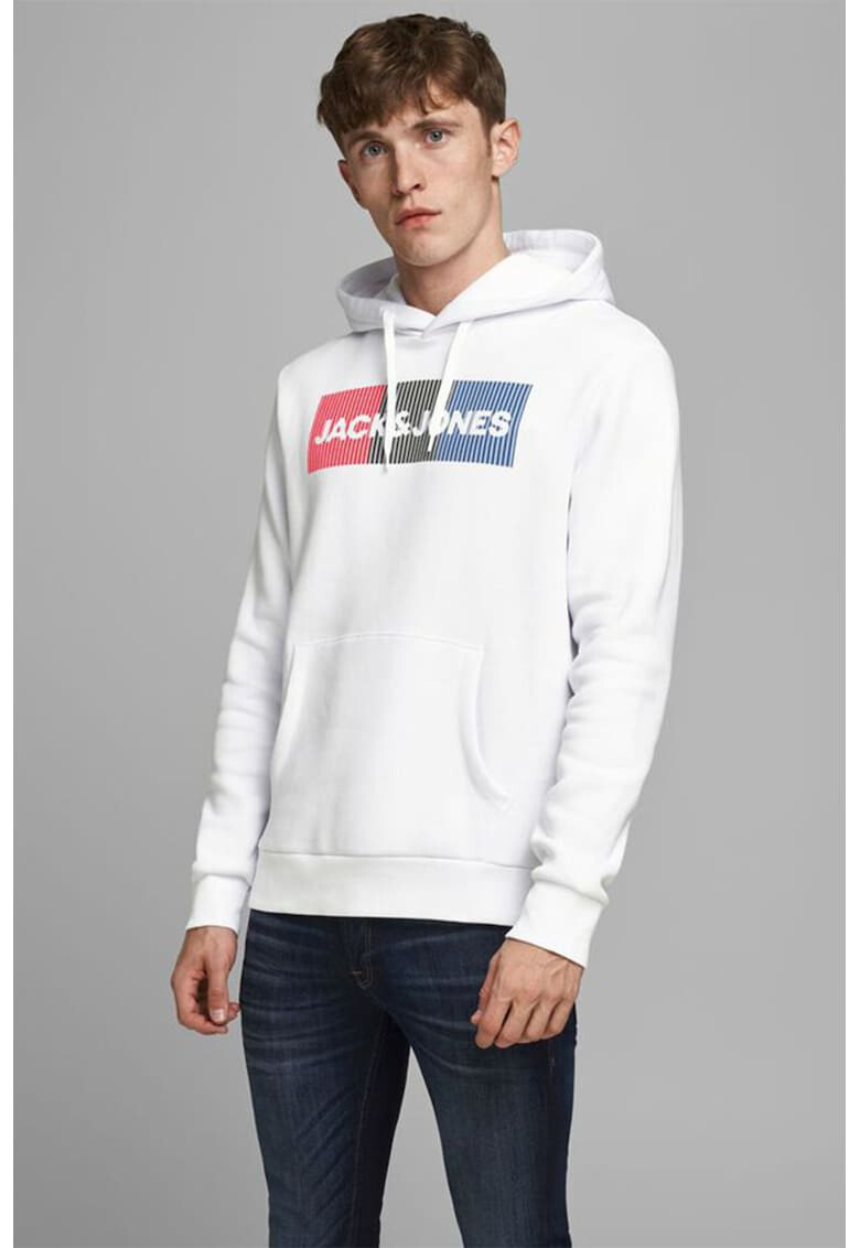 Jack&Jones Hanorac cu imprimeu logo Ecorp - Pled.ro