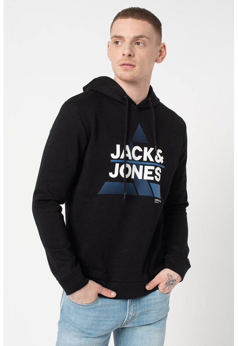 Jack&Jones Hanorac cu imprimeu logo supradimensionat Star - Pled.ro