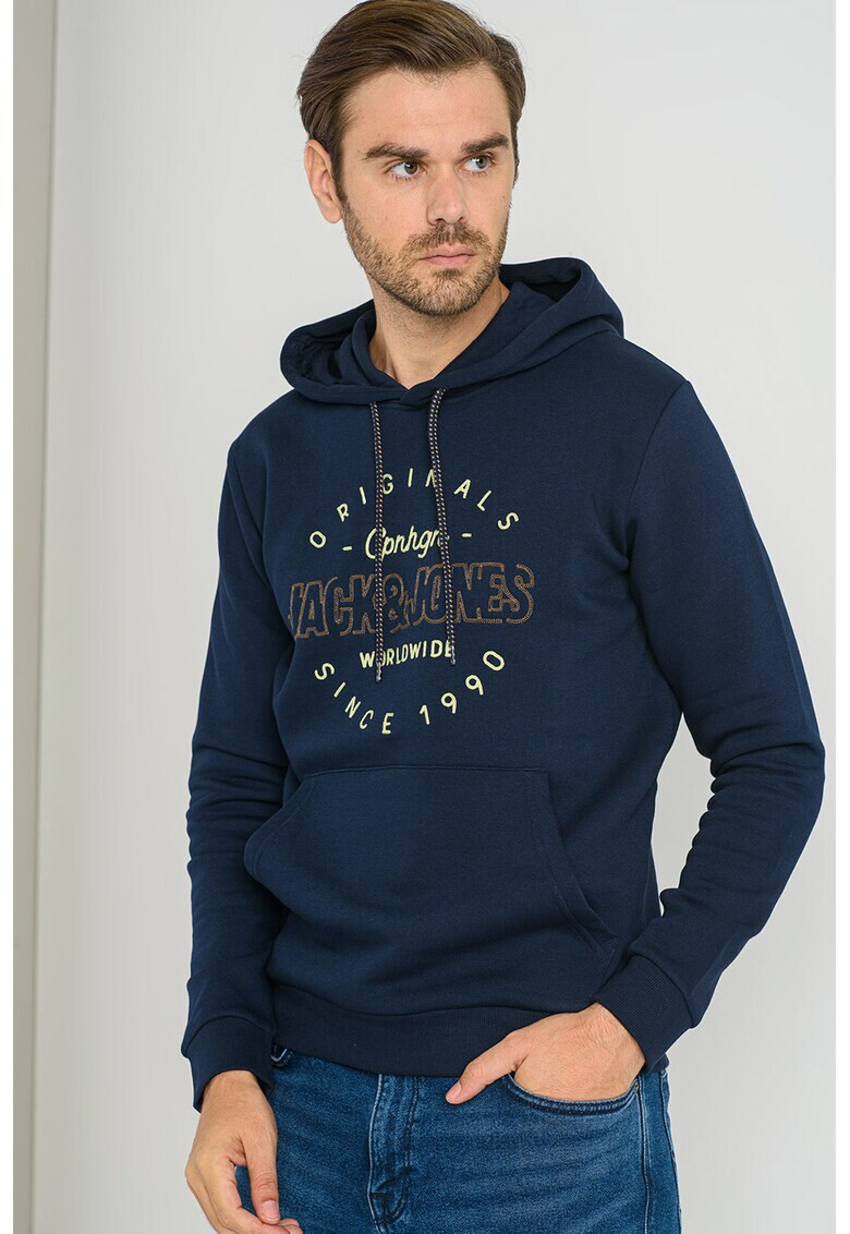 Jack&Jones Hanorac cu imprimeu logo Surface - Pled.ro