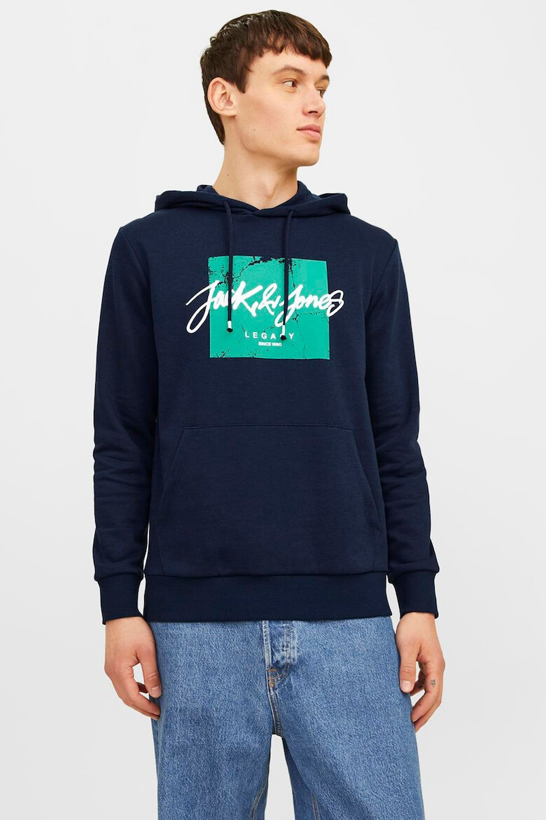 Jack & Jones Hanorac cu imprimeu logo Tiley - Pled.ro