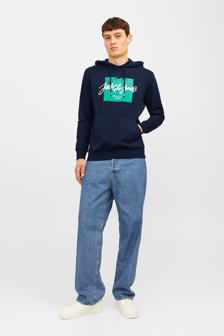 Jack & Jones Hanorac cu imprimeu logo Tiley - Pled.ro