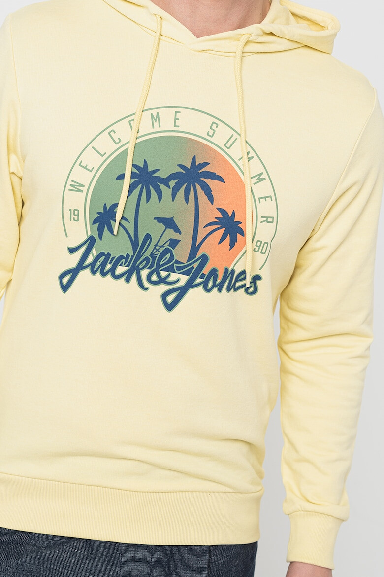 Jack & Jones Hanorac cu imprimeu tropical - Pled.ro