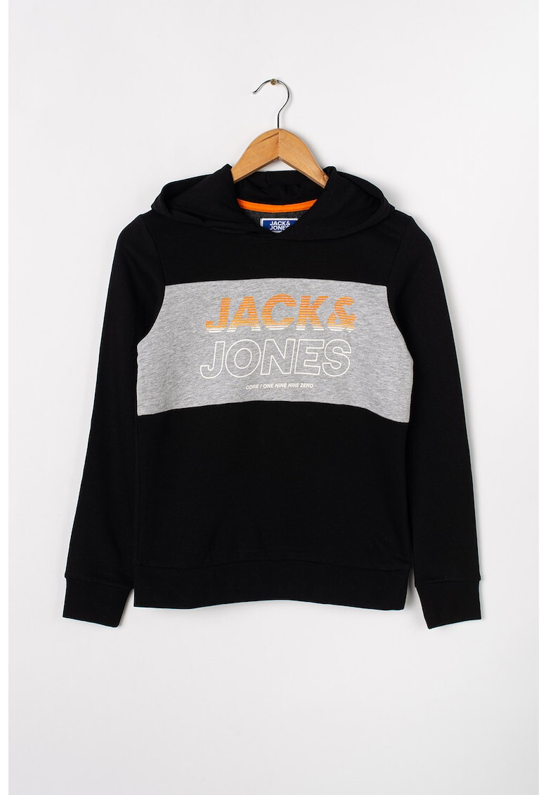 Jack&Jones Hanorac cu model colorblock si imprimeu logo Jonah - Pled.ro