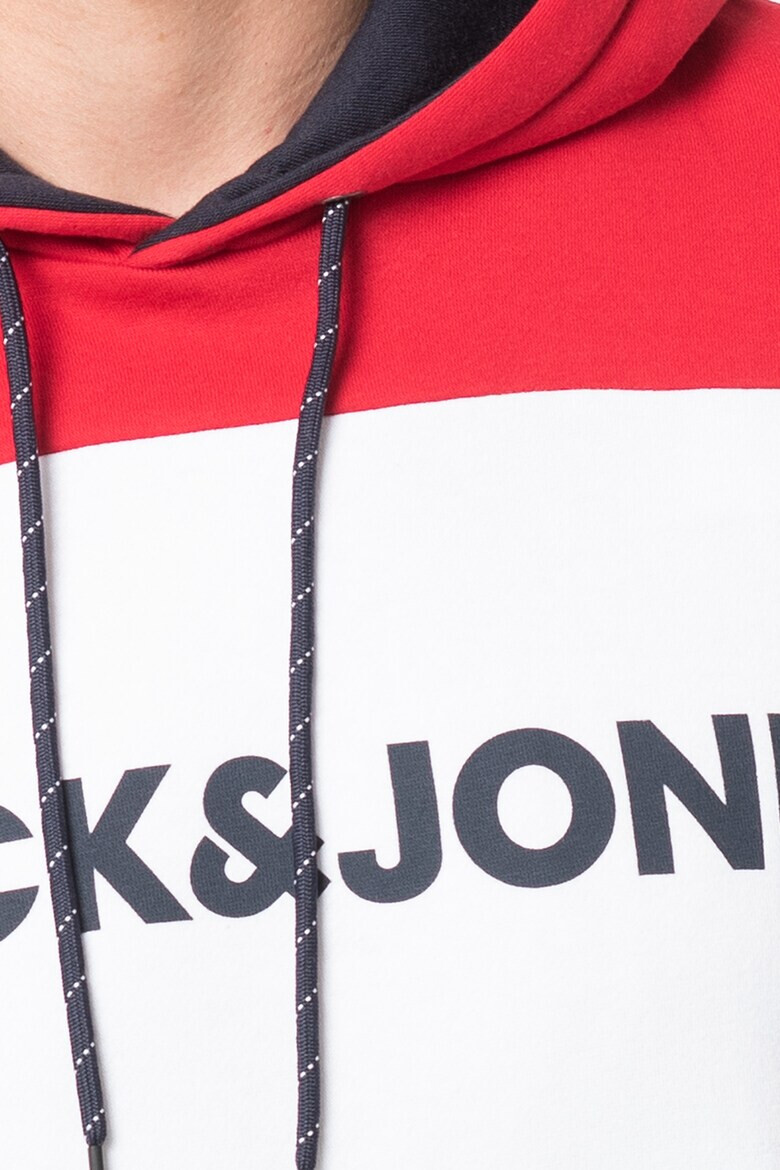 Jack & Jones Hanorac cu model colorblock si logo - Pled.ro