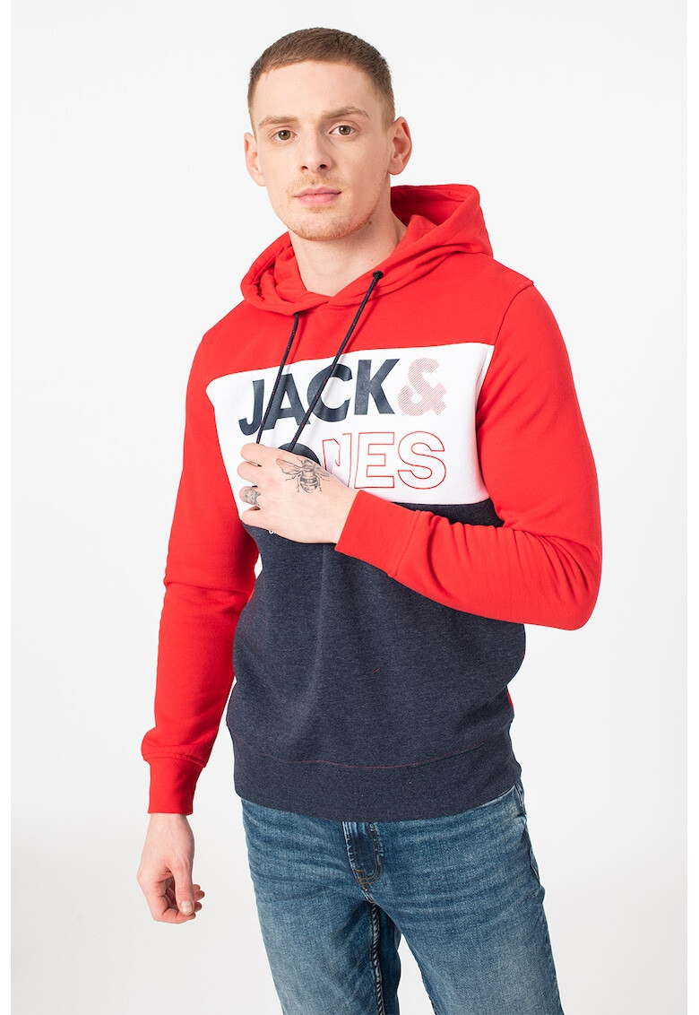 Jack&Jones Hanorac cu imprimeu logo - Pled.ro