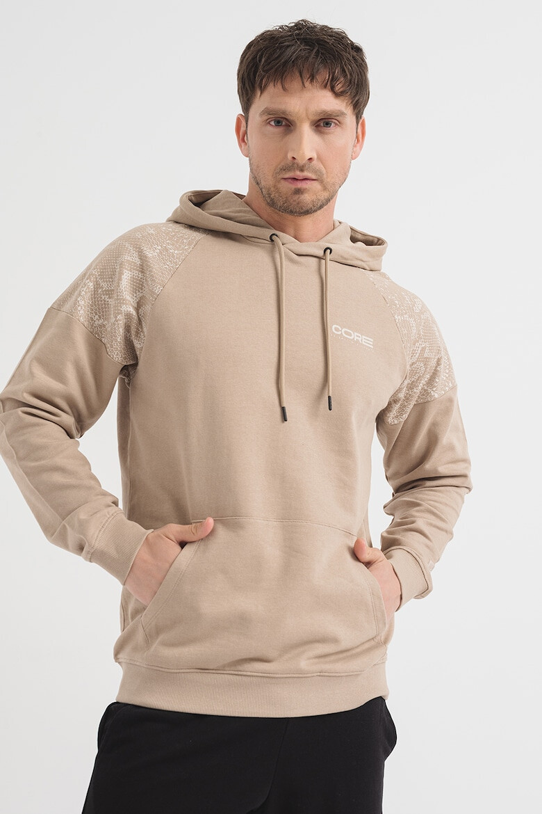 Jack & Jones Hanorac cu snur de ajustare si buzunar kangaroo Area - Pled.ro