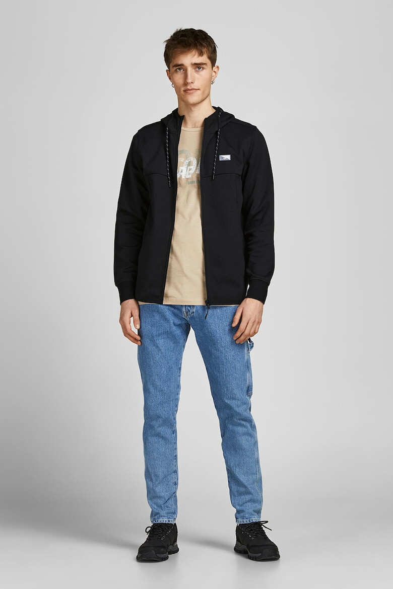 Jack & Jones Hanorac din amestec de bumbac cu fermoar - Pled.ro