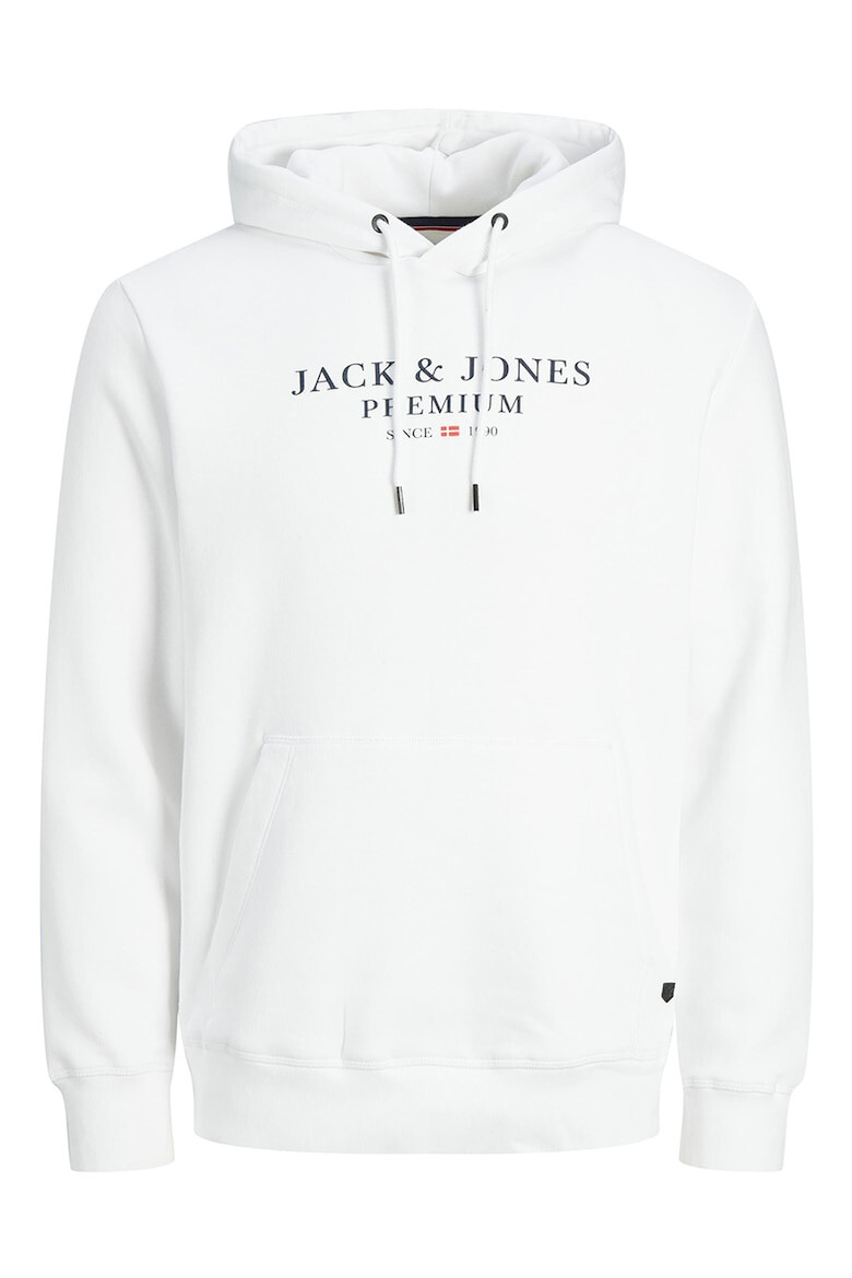 Jack & Jones Hanorac din amestec de bumbac cu imprimeu logo - Pled.ro