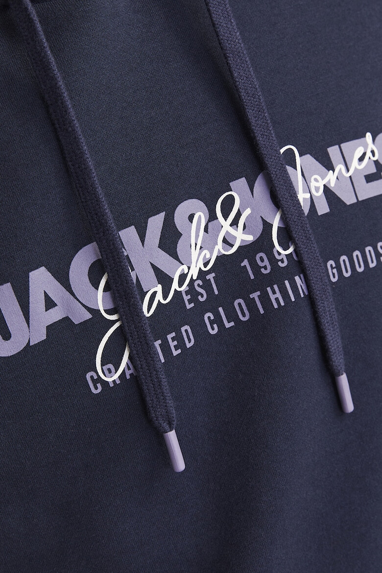 Jack & Jones Hanorac din amestec de bumbac cu imprimeu logo - Pled.ro