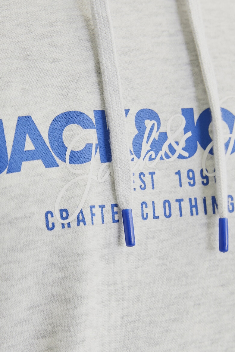 Jack & Jones Hanorac din amestec de bumbac cu imprimeu logo - Pled.ro