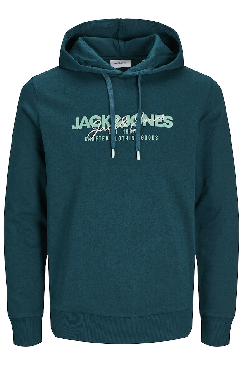 Jack & Jones Hanorac din amestec de bumbac cu imprimeu logo - Pled.ro