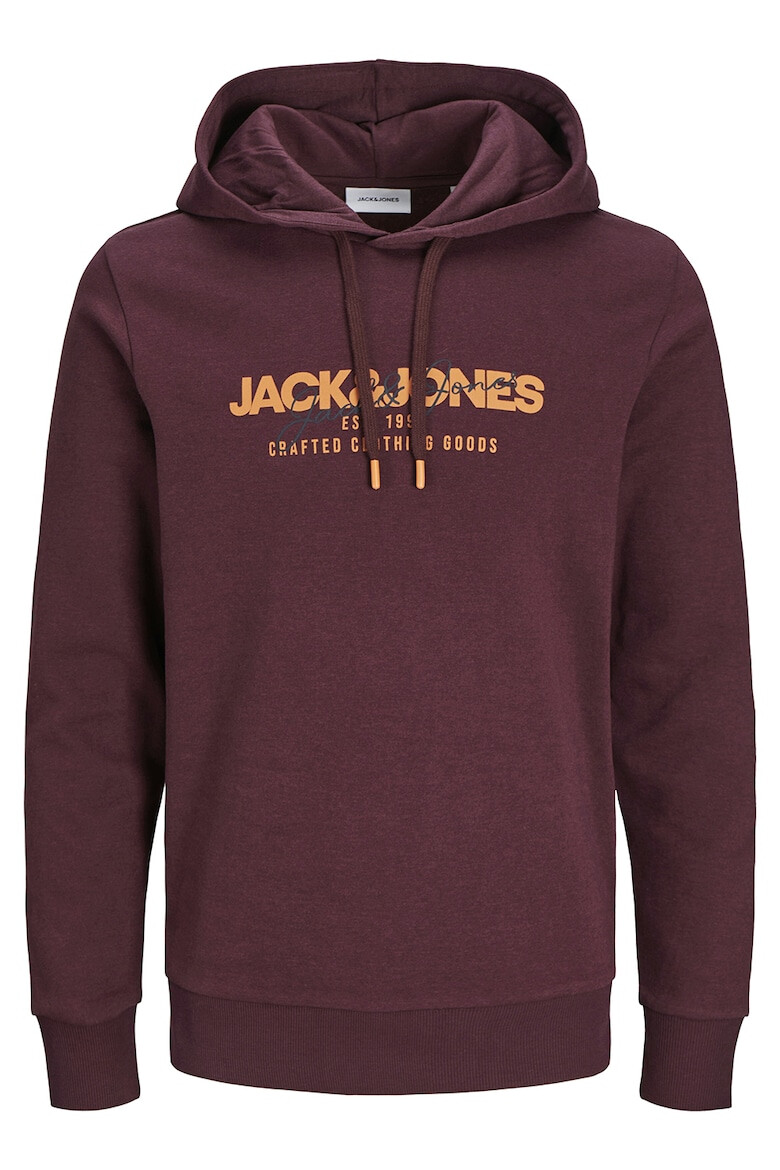 Jack & Jones Hanorac din amestec de bumbac cu imprimeu logo - Pled.ro