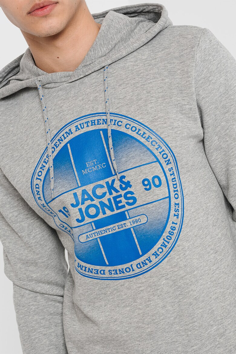 Jack & Jones Hanorac din amestec de bumbac cu imprimeu logo - Pled.ro