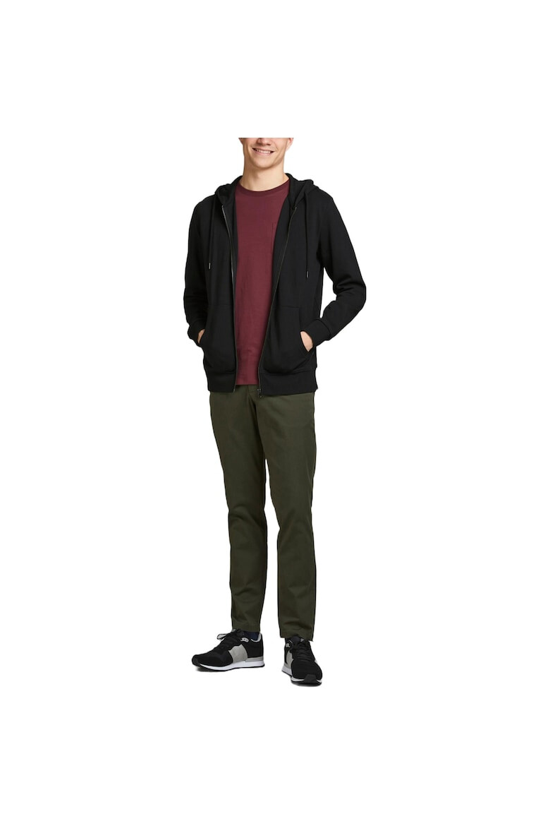 Jack & Jones Hanorac JACK &JONES Basic 12181901-Black REG 16567 - Pled.ro