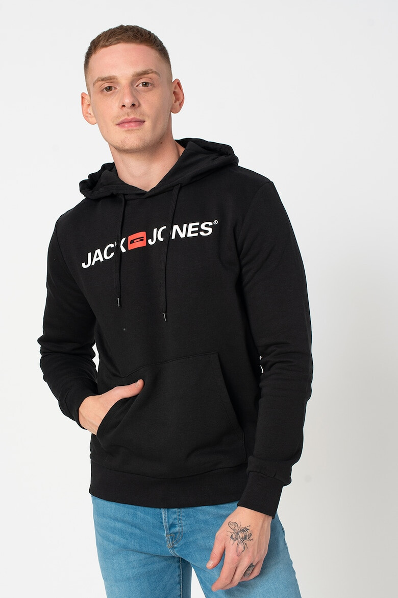 Jack & Jones Hanorac regular fit cu buzunar kangaroo - Pled.ro