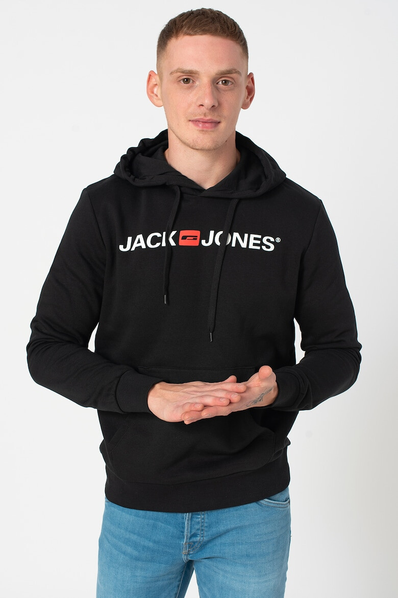 Jack & Jones Hanorac regular fit cu buzunar kangaroo - Pled.ro