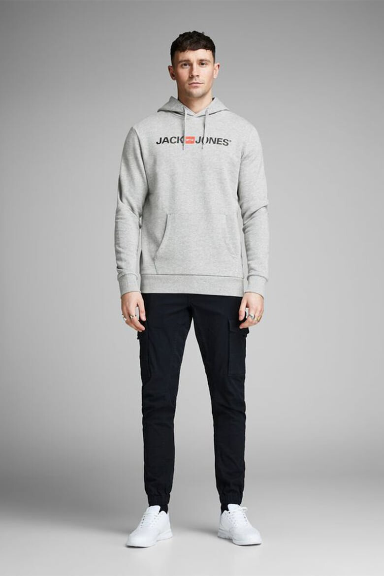 Jack & Jones Hanorac regular fit cu buzunar kangaroo - Pled.ro