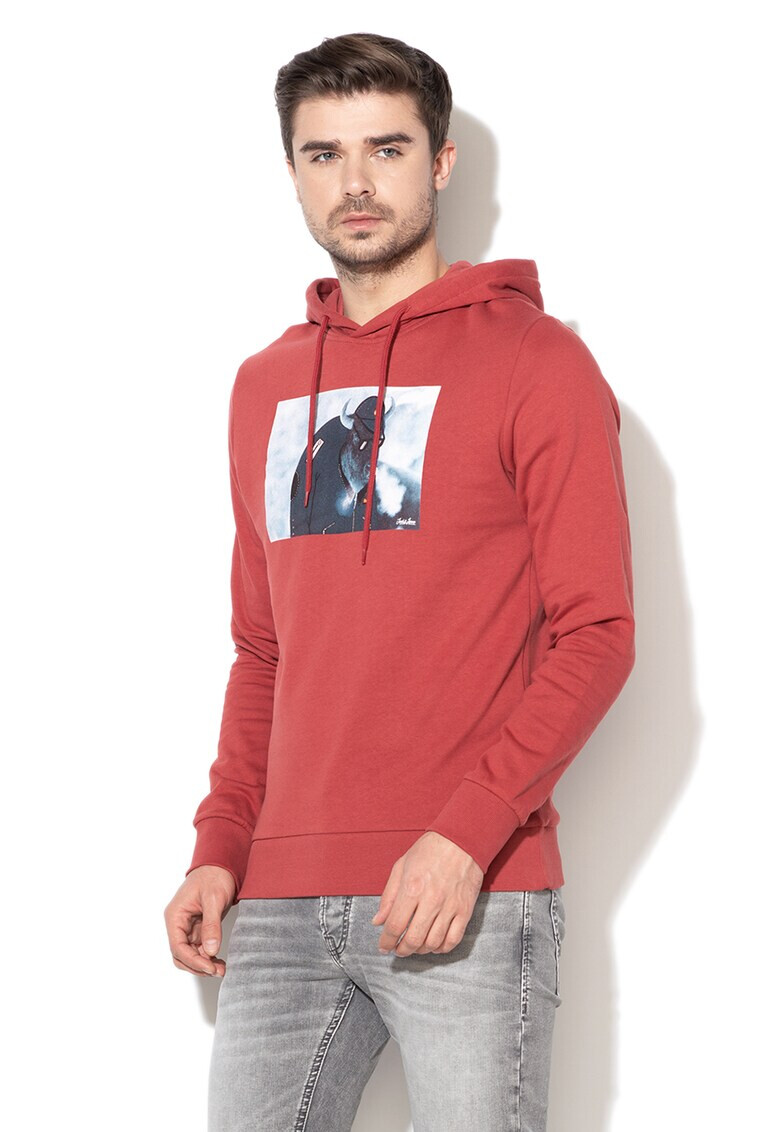 Jack&Jones Hanorac regular fit cu imprimeu grafic Olle - Pled.ro