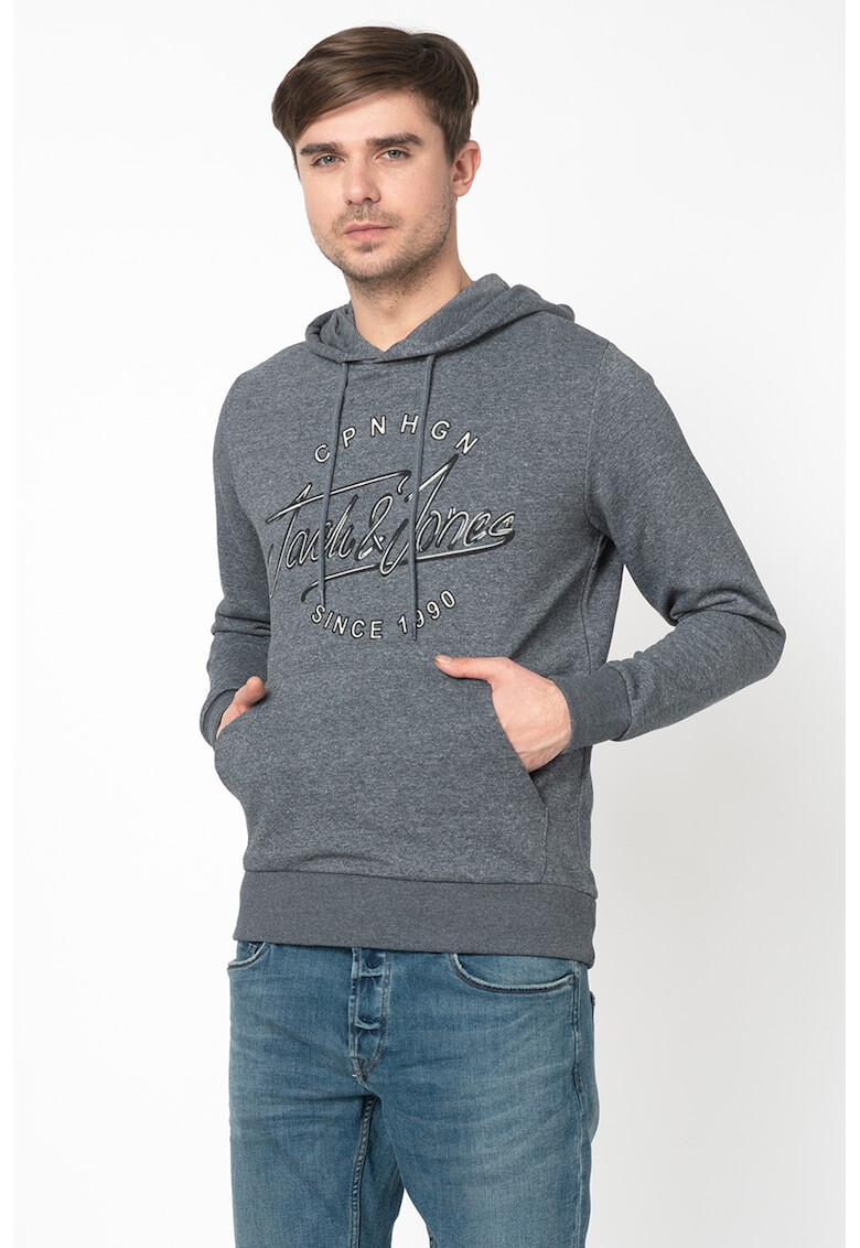 Jack&Jones Hanorac regular fit cu imprimeu logo Pex - Pled.ro