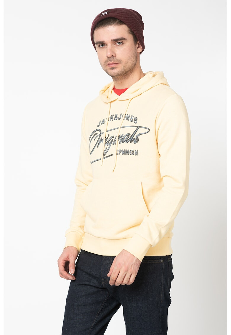 Jack&Jones Hanorac regular fit cu imprimeu logo Pex - Pled.ro