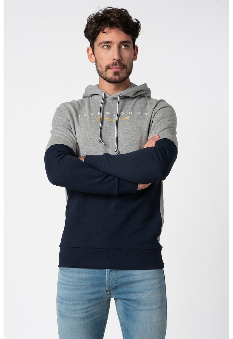 Jack&Jones Hanorac regular fit din bumbac Trailer - Pled.ro