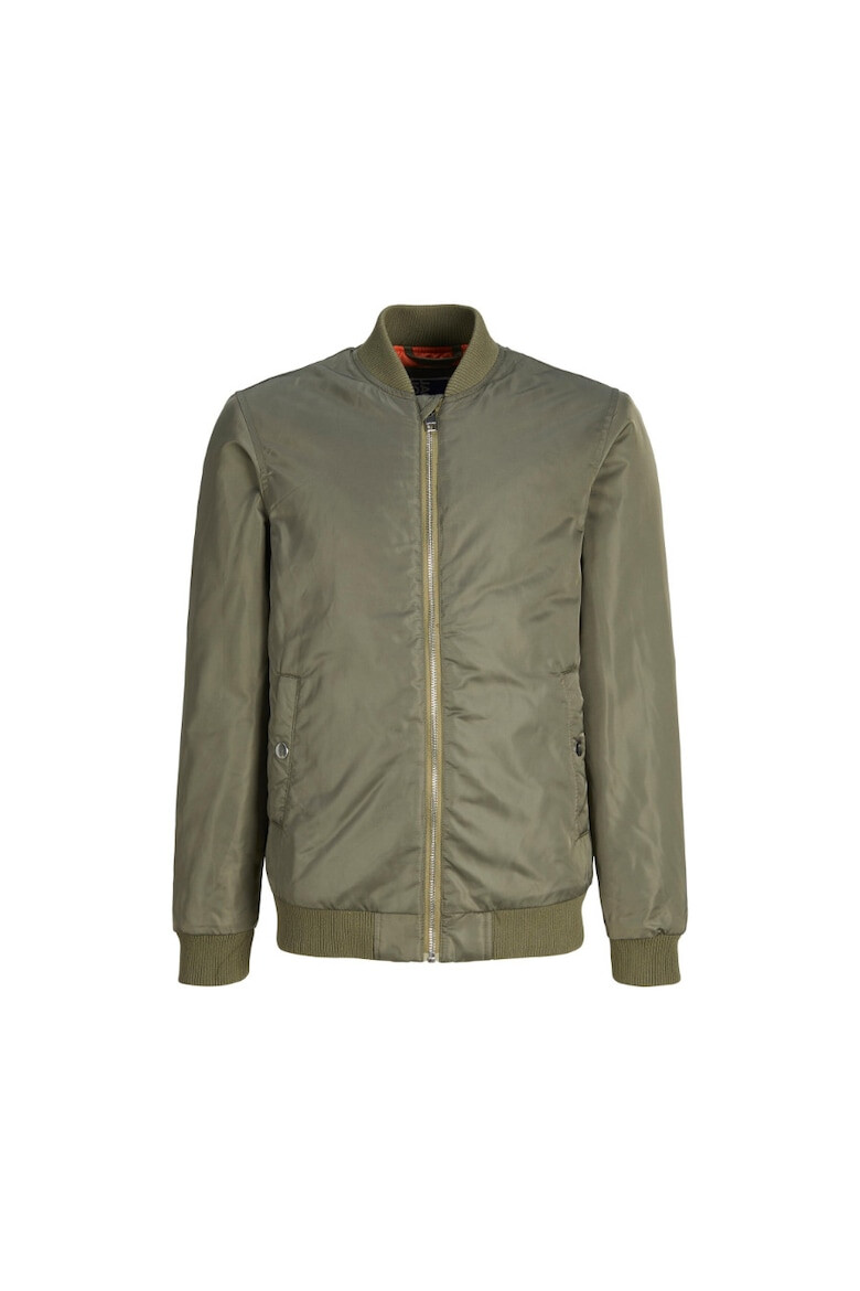 Jack & Jones Jacheta copii Junior 301433088 Poliester Verde - Pled.ro