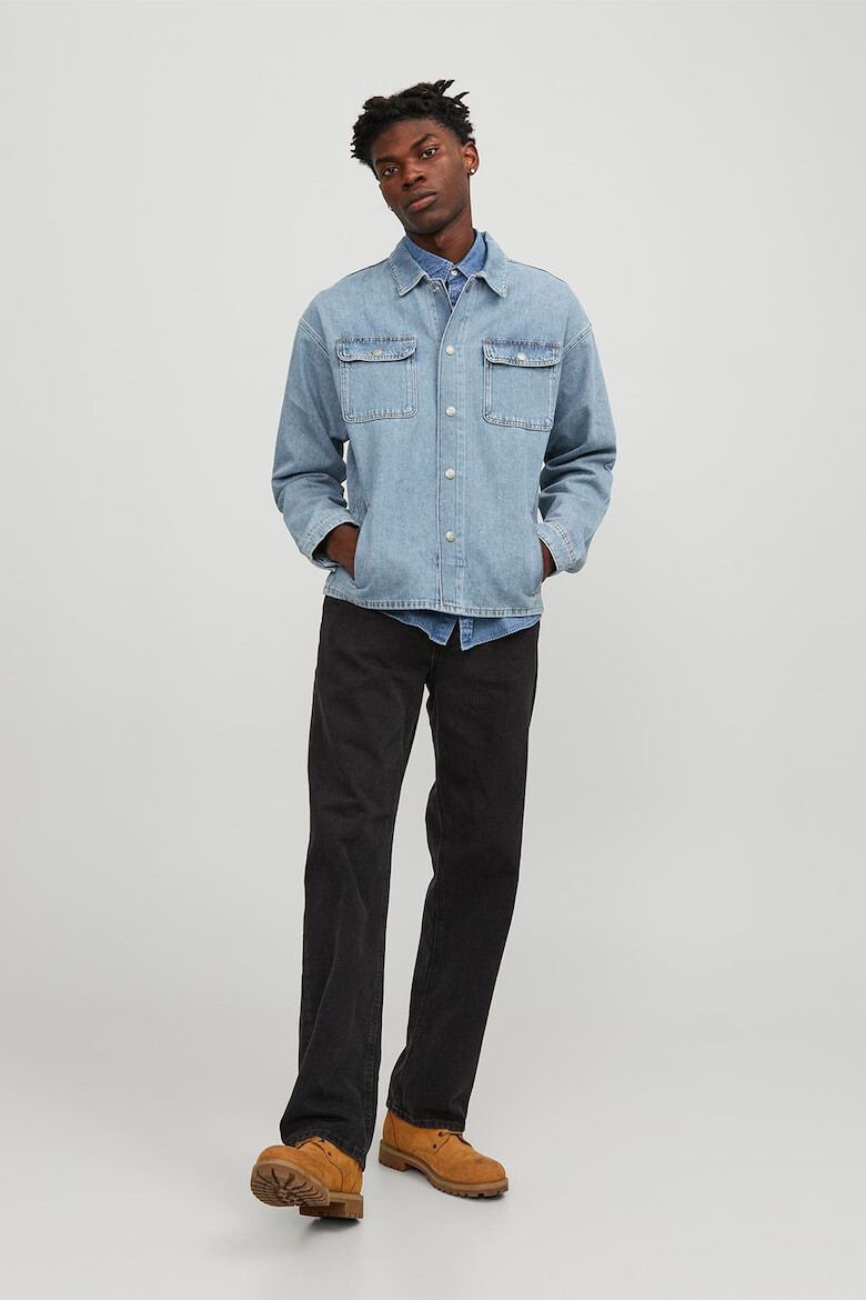 Jack & Jones Jacheta de denim cu buzunare pe piept - Pled.ro