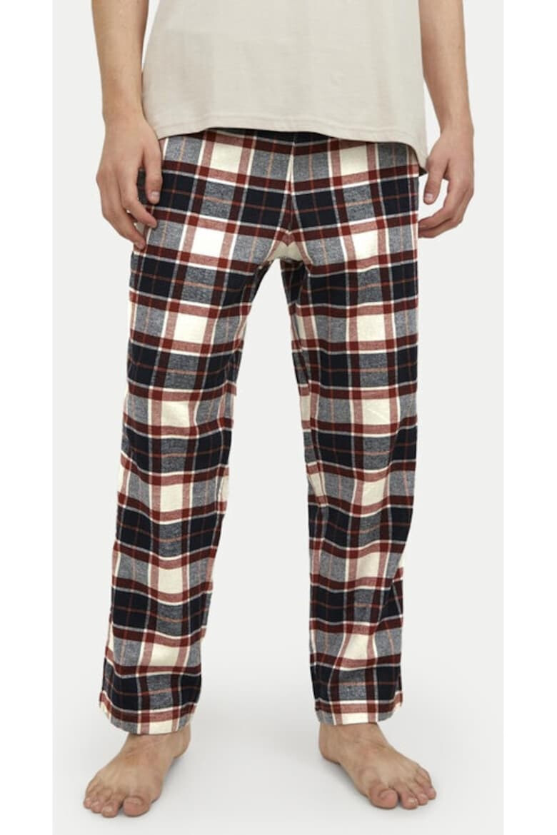 Jack & Jones Jack&Jones Pantaloni pijama Crimon 12182711 Colorat Regular Fit Bumbac - Pled.ro