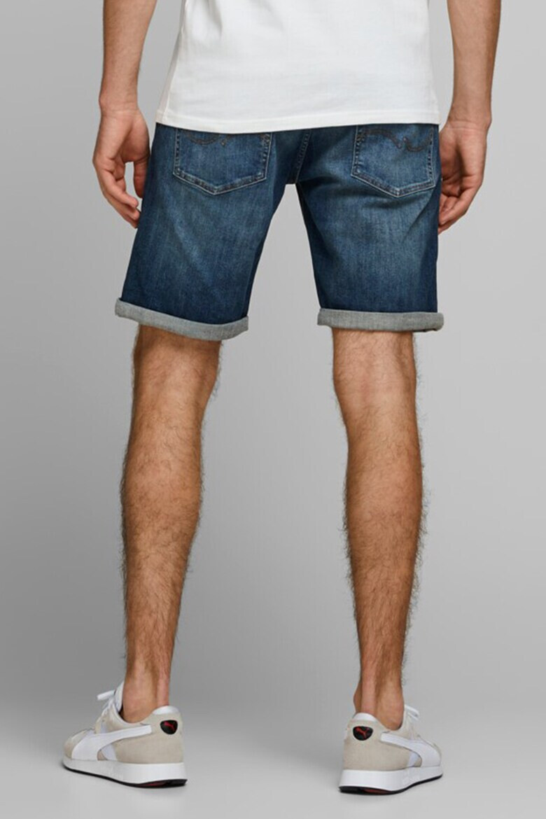 Jack & Jones Jack&Jones Pantaloni scurti din denim cu terminatii plisate - Pled.ro