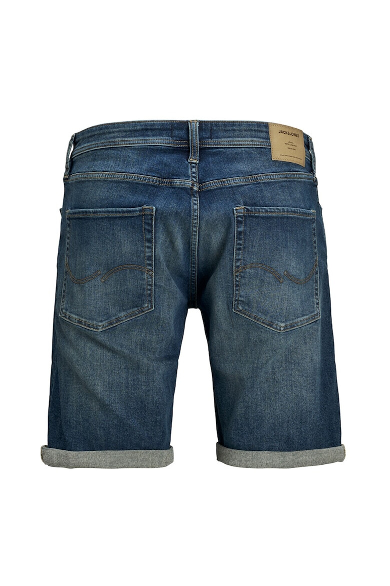 Jack & Jones Jack&Jones Pantaloni scurti din denim cu terminatii plisate - Pled.ro