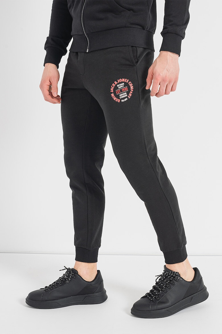 Jack&Jones Jack & Jones Pantaloni sport conici cu logo - Pled.ro