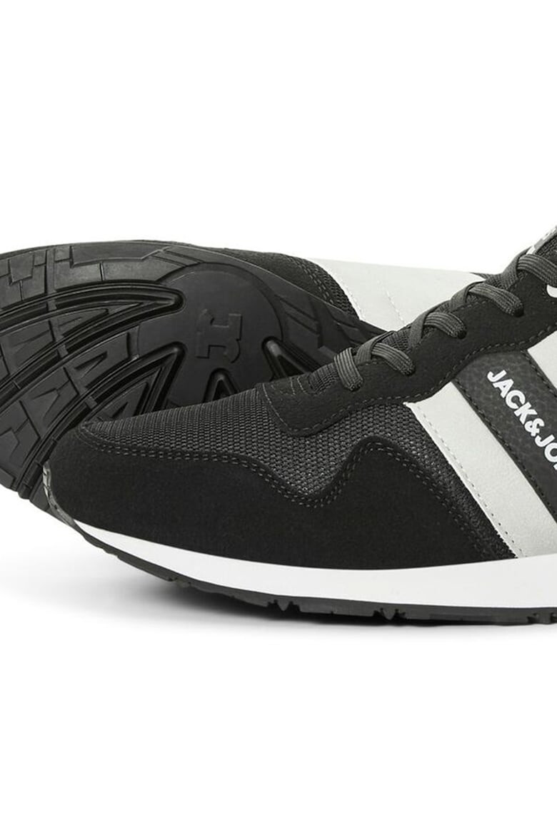 Jack & Jones Pantofi sport de plasa cu detalii de piele intoarsa ecologica - Pled.ro