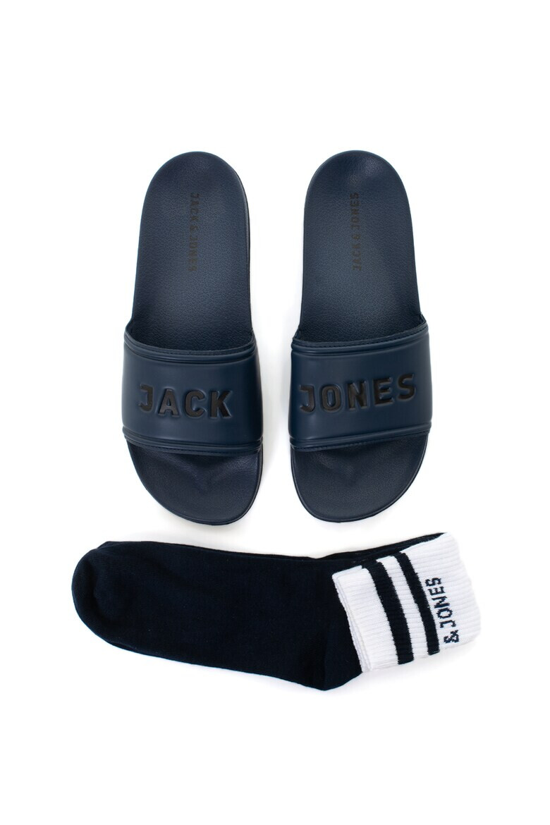 Jack & Jones Jack&Jones Set de papuci si sosete lungi - Pled.ro