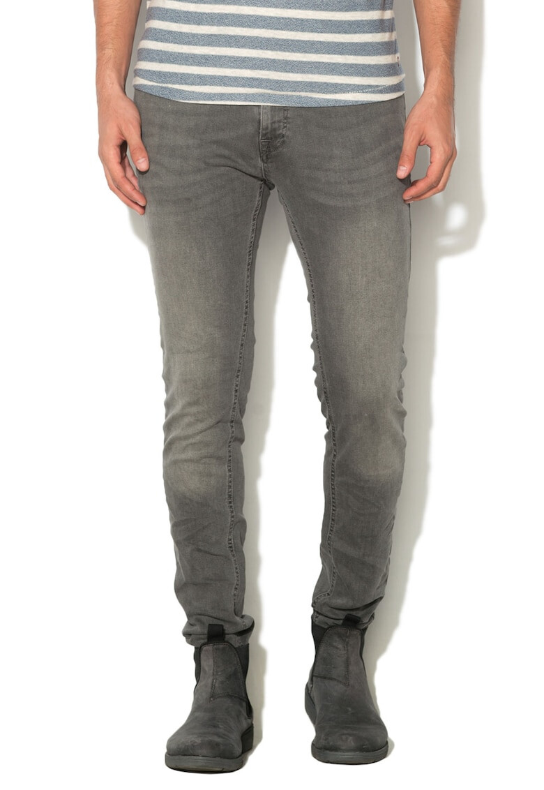 Jack & Jones Jeansi skinny gri Liam - Pled.ro