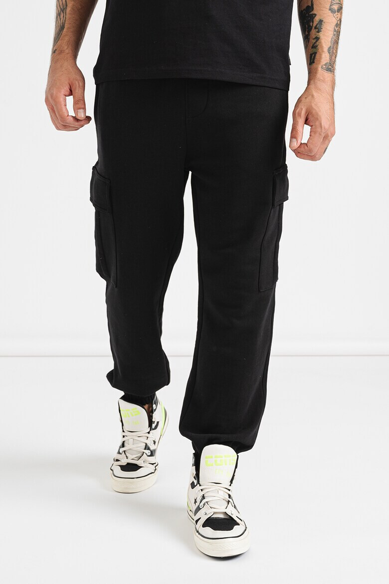 Jack & Jones Pantaloni cargo de trening din amestec de bumbac organic - Pled.ro