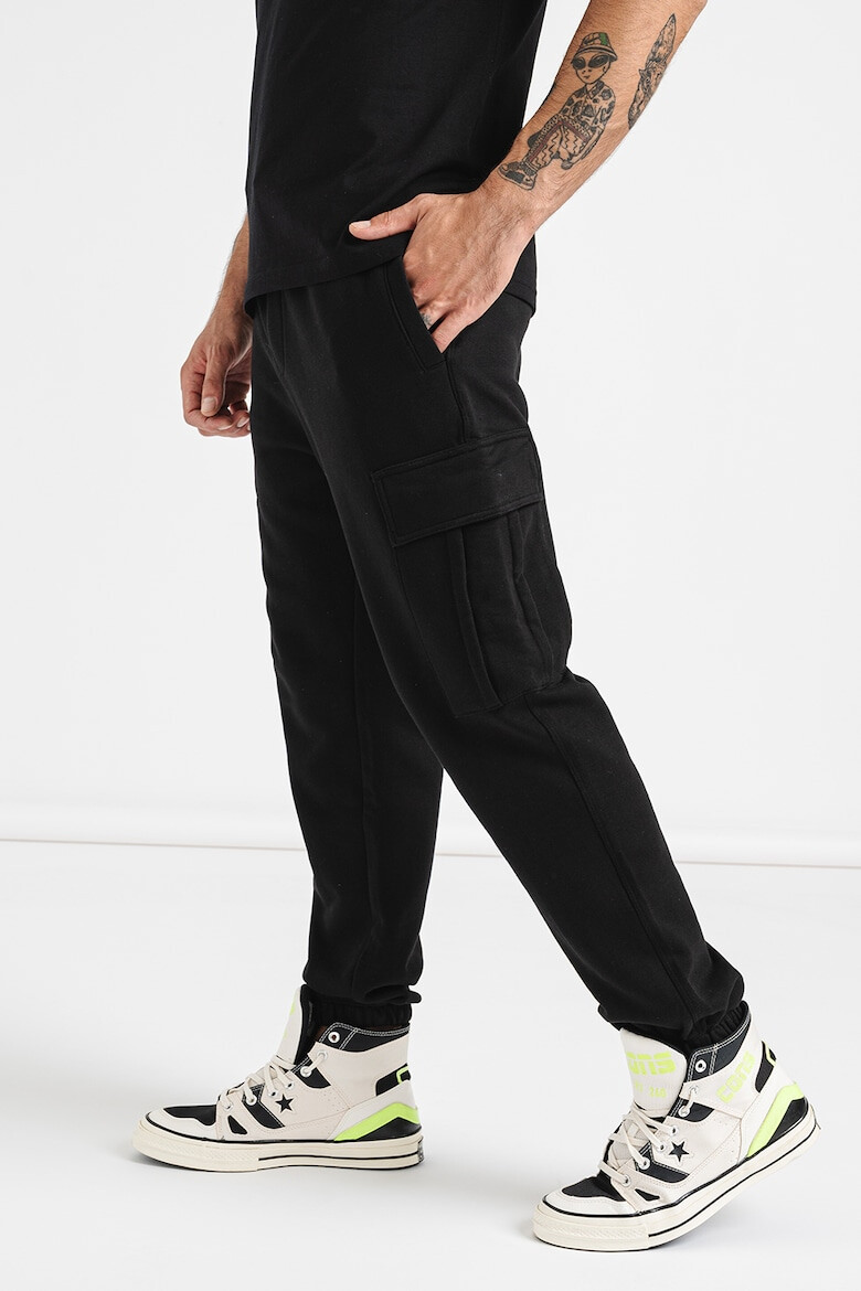 Jack & Jones Pantaloni cargo de trening din amestec de bumbac organic - Pled.ro